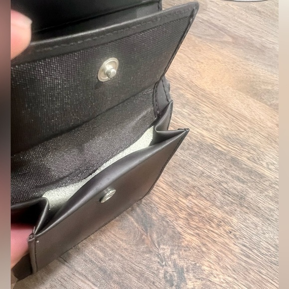 Balenciaga Brown Tri-Fold Wallet Canvas Leather - Picture 5 of 11